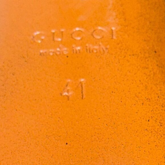 GUCCI Black Suede Platform Pumps sz 41 EUC - Picture 5 of 6